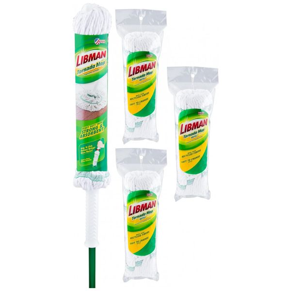 Mop-Esfregao-com-3-Refis-Extras-Lavaveis-Libman-foto-0