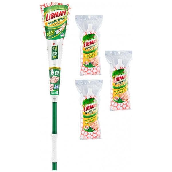 Kit-Mop-Esfregao-para-Limpeza-Pesa-com-3-Refis-Extras-foto-0