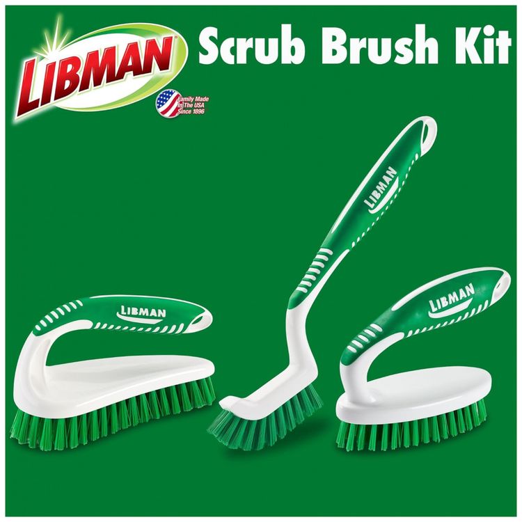 Kit-Escova-de-Limpeza-Ergonomica-para-Limpeza-Pesada-3-Un-foto-1