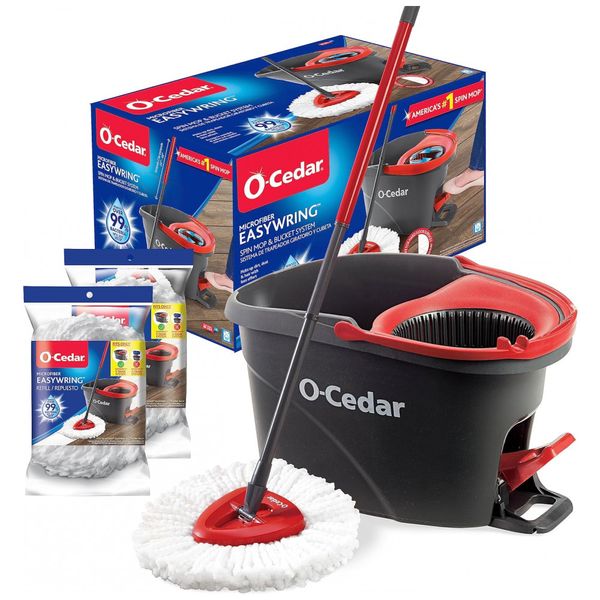 Mop-Giratorio-Profissional-de-Microfibra-com-2-Refis-Extras-foto-0