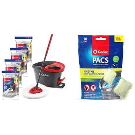 Mop-Giratorio-Profissional-de-Microfibra-com-4-Refis-Extras-foto-0