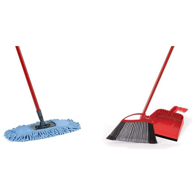 Mop-Flat-de-Acao-Dupla-em-Microfibra-com-Kit-Vassoura-e-Pa-foto-0