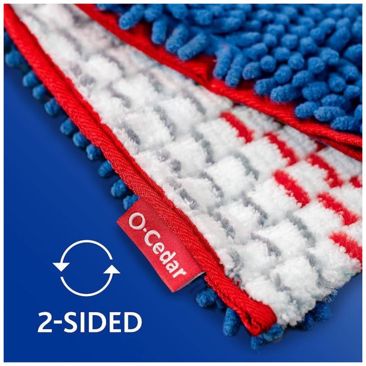 Refil-Mop-Flat-Dupla-Face-em-Microfibra-para-Pisos-de-foto-3