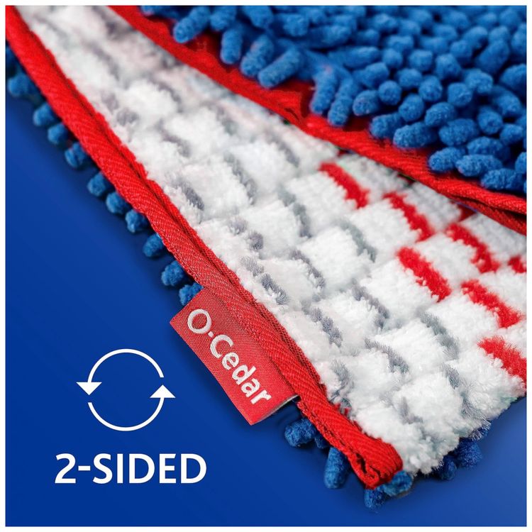 Refil-Mop-Flat-Dupla-Face-em-Microfibra-para-Pisos-de-foto-2