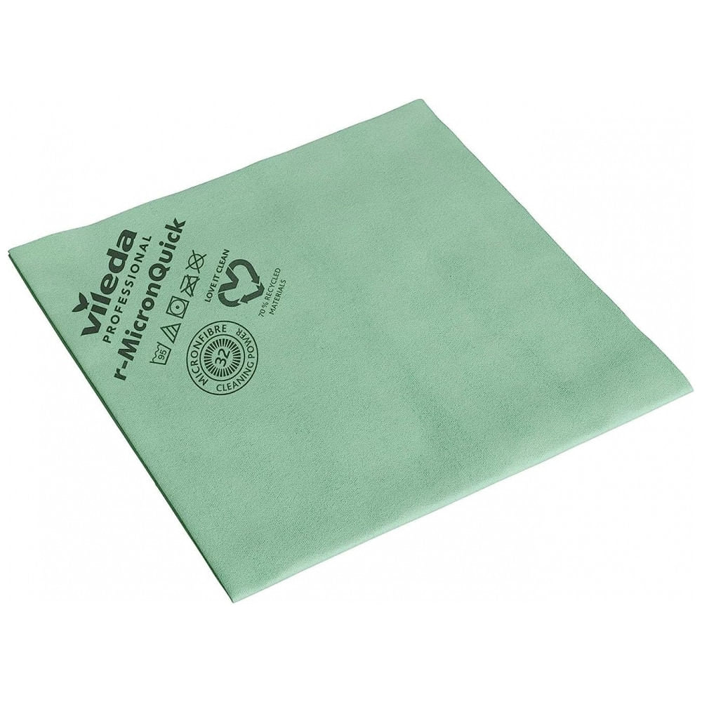 Pano de Limpeza sem Fiapos e Resistênte ao Desgaste, 5 UN, Vileda Professional, Vermelho