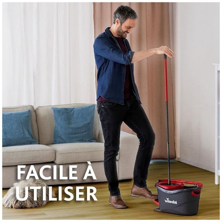 Mop-Giratorio-de-Microfibra-com-Balde-de-Centrifugacao-foto-3
