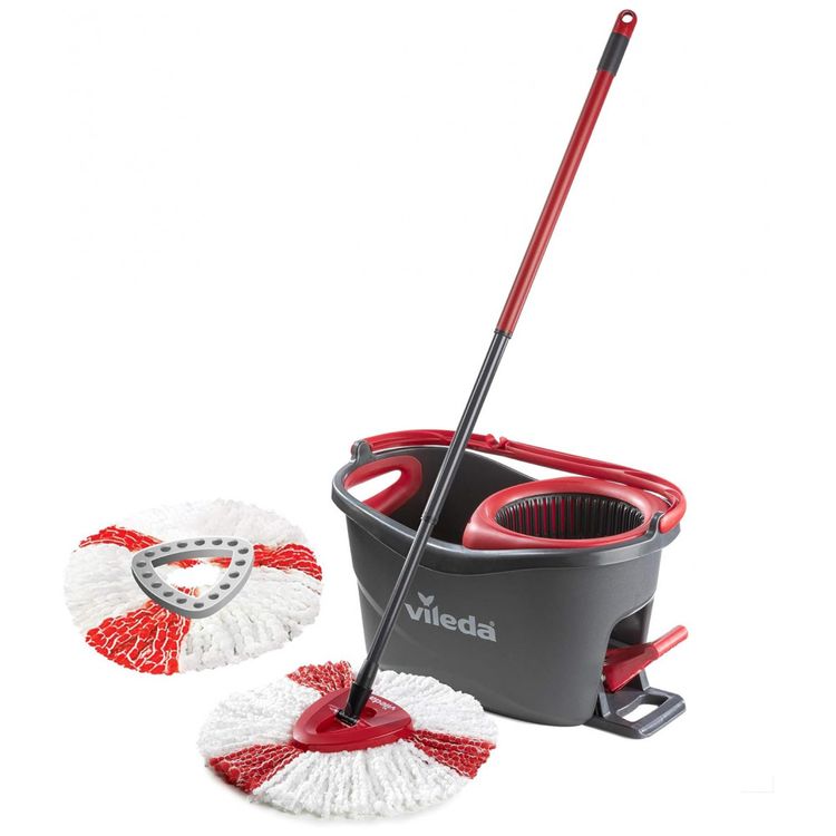Mop-Giratorio-com-Balde-e-Refil-Extra-de-Microfibra-Vileda-foto-0