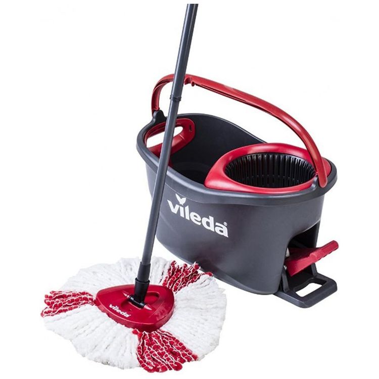 Mop-Giratorio-com-Balde-e-Refil-Extra-de-Microfibra-Vileda-foto-1