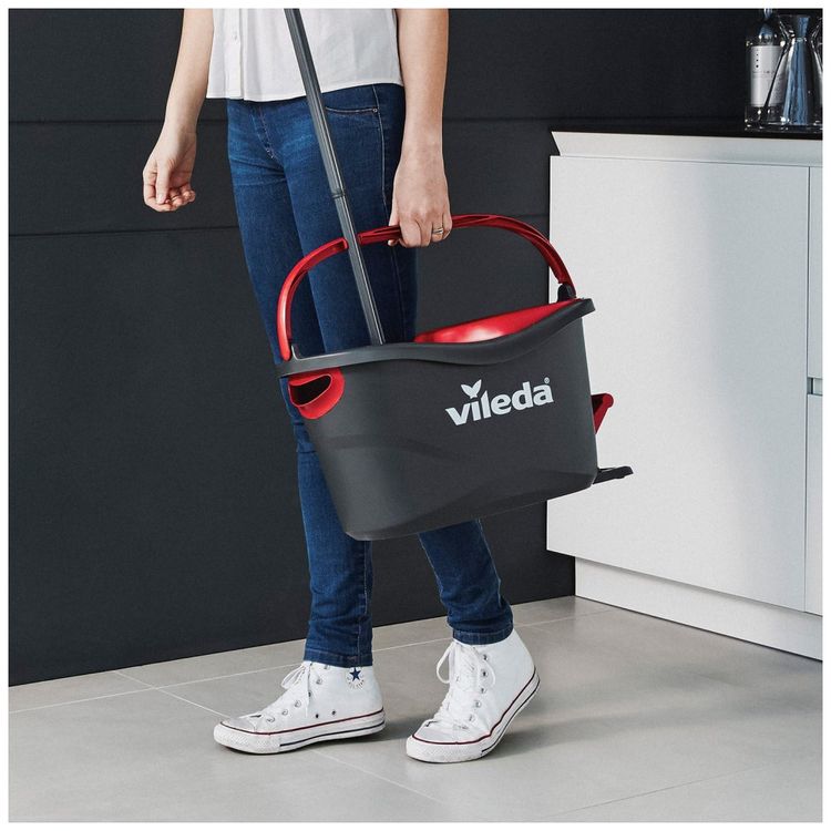 Mop-Giratorio-com-Balde-e-Refil-Extra-de-Microfibra-Vileda-foto-4