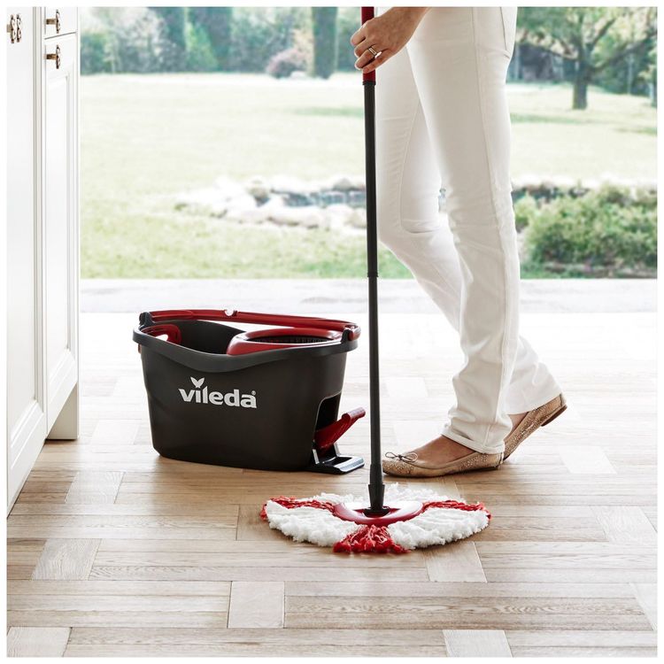 Mop-Giratorio-com-Balde-e-Refil-Extra-de-Microfibra-Vileda-foto-5