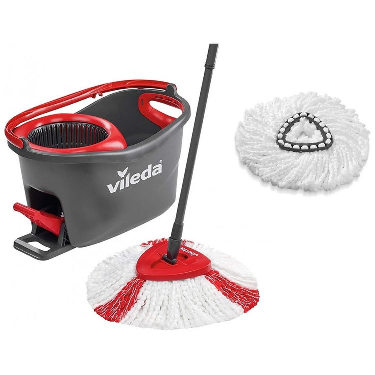 Mop-Giratorio-com-Balde-de-Centrifugacao-Vileda-EasyWring-foto-0