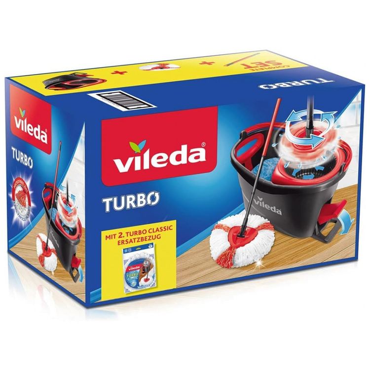 Mop-Giratorio-com-Balde-de-Centrifugacao-Vileda-EasyWring-foto-4