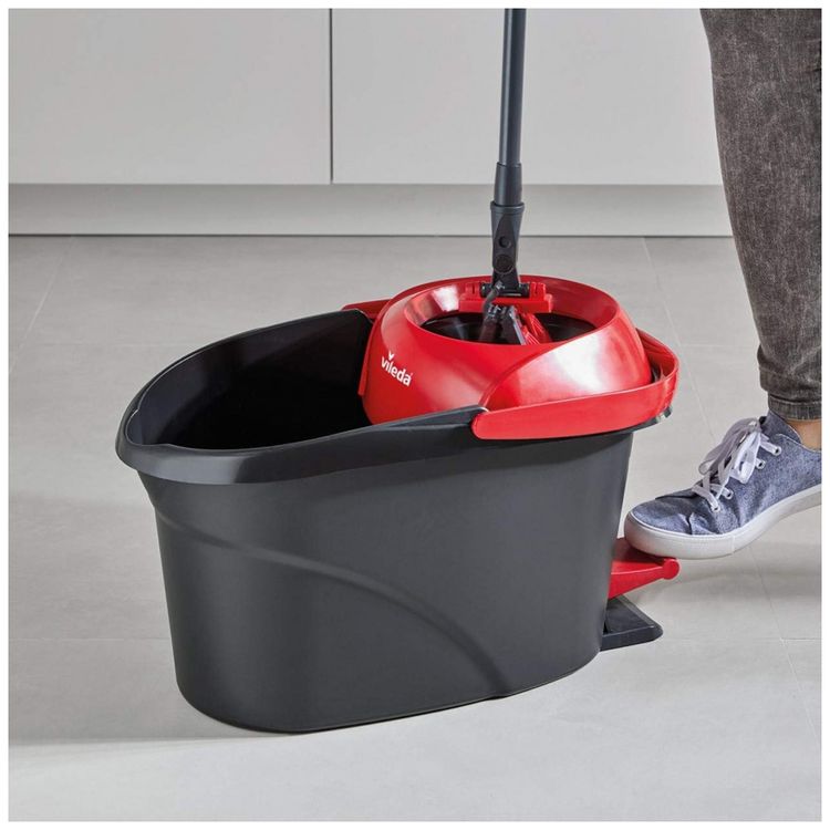 Mop-Flat-com-Balde-de-Centrifugacao-Vileda-Ultramat-Turbo-foto-4