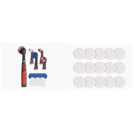 Kit-Escova-de-Limpeza-Eletrica-sem-Fio-com-18-Pecas-e-15-foto-0