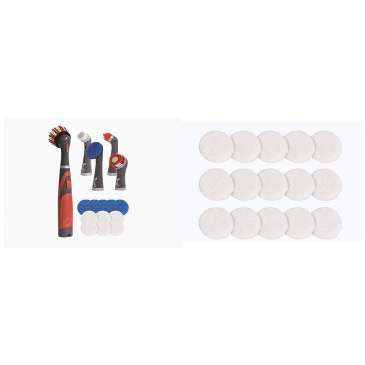 Kit-Escova-de-Limpeza-Eletrica-sem-Fio-com-18-Pecas-e-15-foto-0