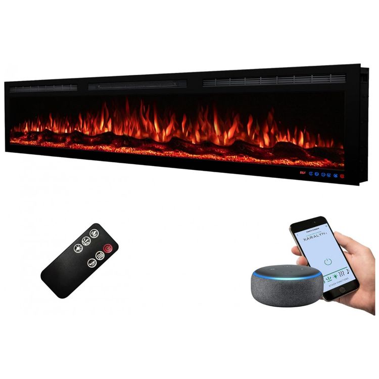 Lareira-Eletrica-de-Embutir-A44x182L-com-Controle-por-APP-e-foto-0