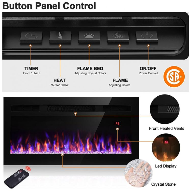 Lareira-Eletrica-de-Embutir-A44x152L-com-Controle-Remoto-foto-3
