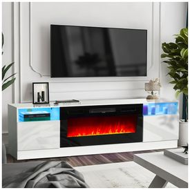 Lareira-Eletrica-e-Suporte-de-TV-com-Controle-Remoto-110V-foto-0