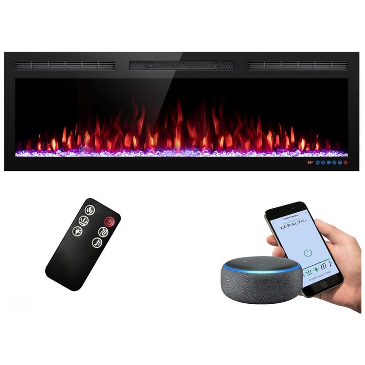 Lareira-Eletrica-de-Embutir-A44x127L-com-Controle-por-APP-e-foto-0
