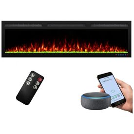 Lareira-Eletrica-de-Embutir-A44x152L-com-Controle-por-APP-e-foto-0