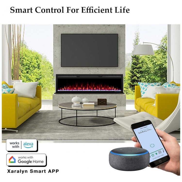 Lareira-Eletrica-de-Embutir-A44x223L-com-Controle-por-APP-e-foto-1