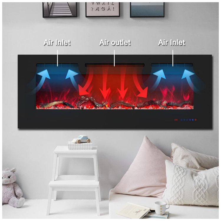 Lareira-Eletrica-de-Embutir-A44x99L-com-Controle-Remoto-foto-3