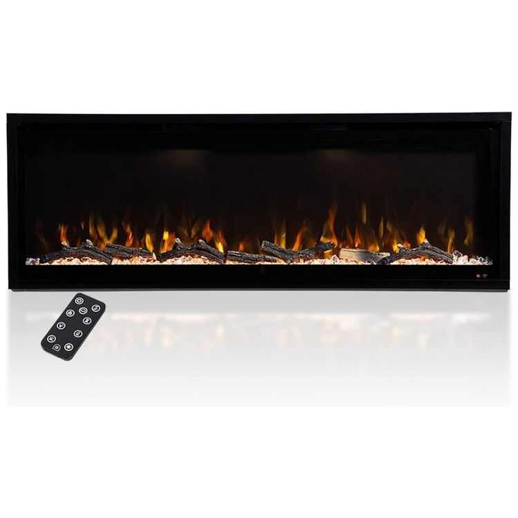 Lareira-Eletrica-de-Embutir-A44x127L-com-Controle-por-APP-e-foto-0