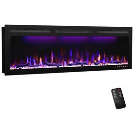 Lareira-Eletrica-de-Embutir-A45x127L-com-Controle-Remoto-e-foto-0