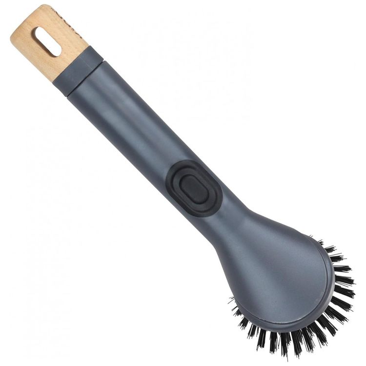Escova-para-Pratos-com-Dispensador-de-Sabao-com-Cabo-foto-1