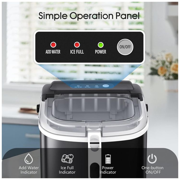 Maquina-de-Gelo-ate-11-kg-em-24H-Portatil-110V-AGLUCKY-foto-2