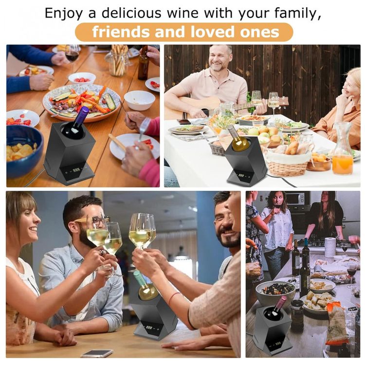 Resfriador-para-Garrafa-de-Vinho-Eletrico-com-Controle-foto-5