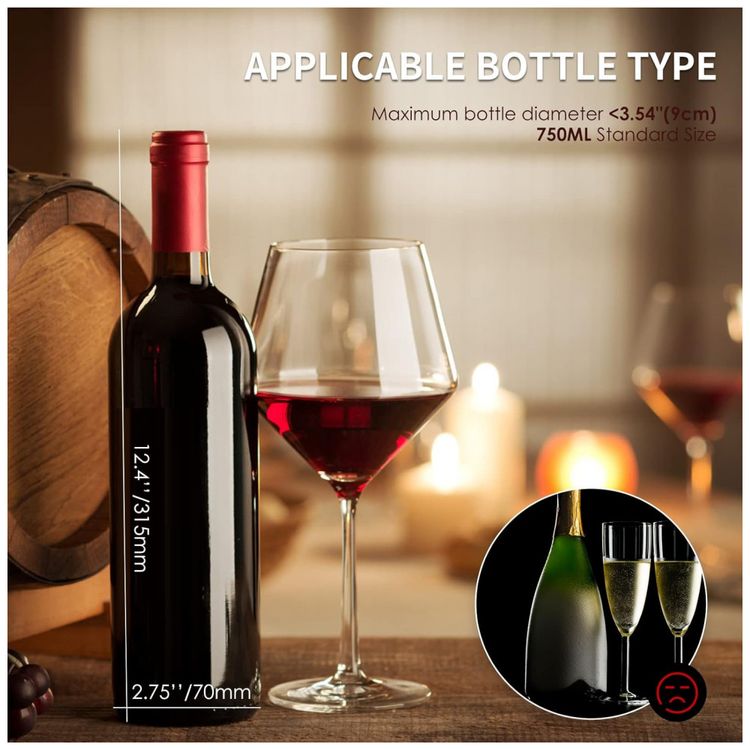 Resfriador-para-Garrafa-de-Vinho-Eletrico-com-Controle-foto-4