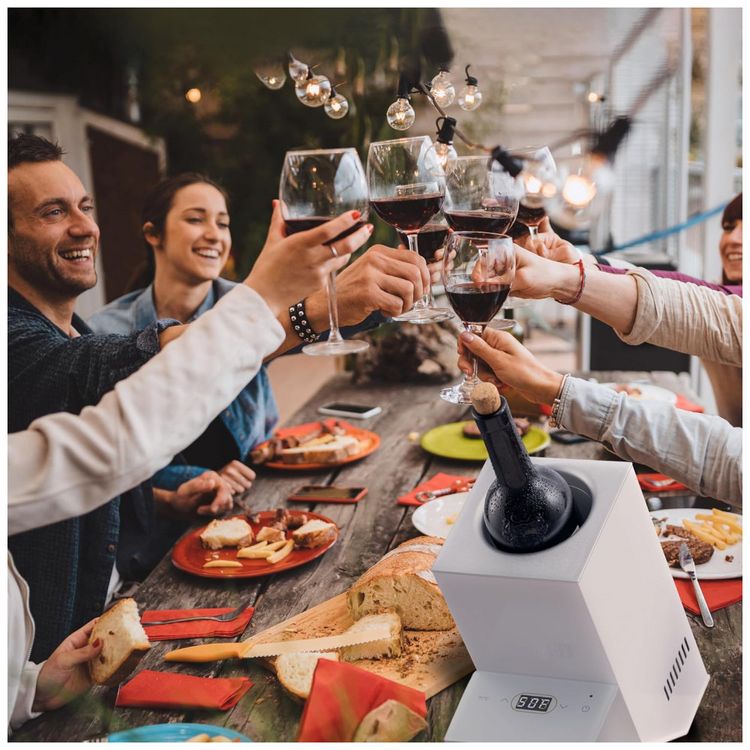 Resfriador-para-Garrafa-de-Vinho-Eletrico-com-Controle-foto-2