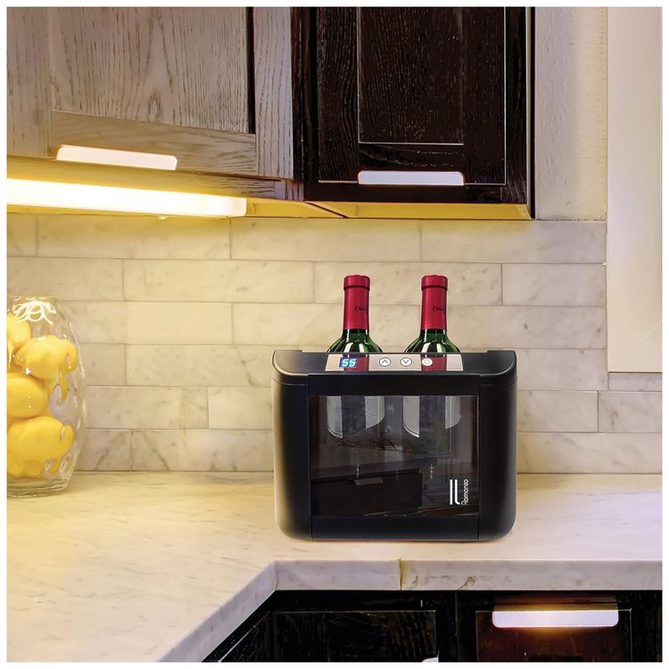 Resfriador-para-2-Garrafas-de-Vinho-Eletrico-com-Controle-foto-2