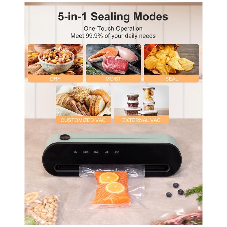 Seladora-a-Vacuo-Automatica-5-em-1-para-Alimentos-Secos-e-foto-1