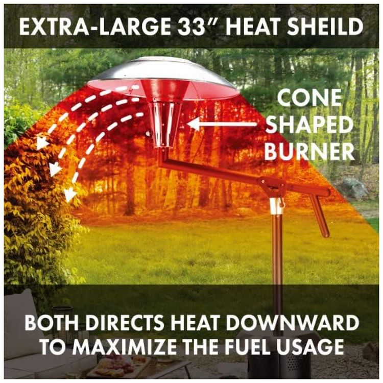 Aquecedor-de-Patio-a-Gas-Extra-Grande-com-Escudo-Termico-foto-5