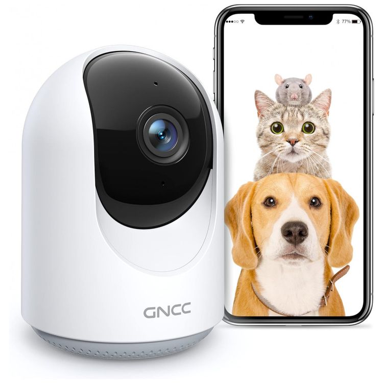 Camera-de-Seguranca-Interna-com-Visao-Noturna-WiFi-2.4G-foto-0
