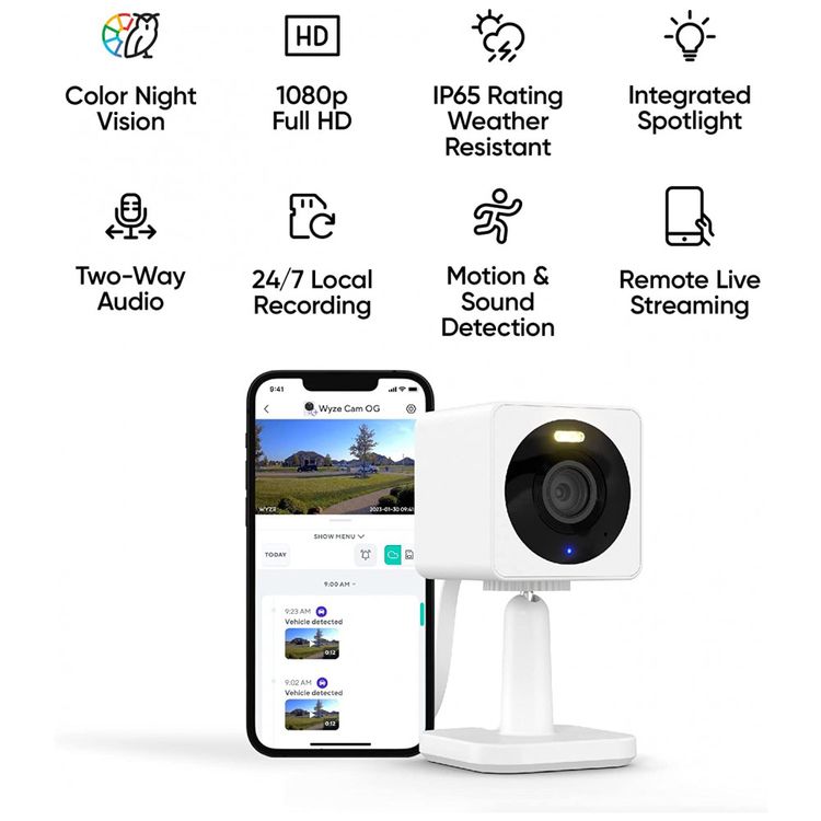 Camera-de-Seguranca-Interna-1080p-HD-WIFI-com-Visao-Noturna-foto-1