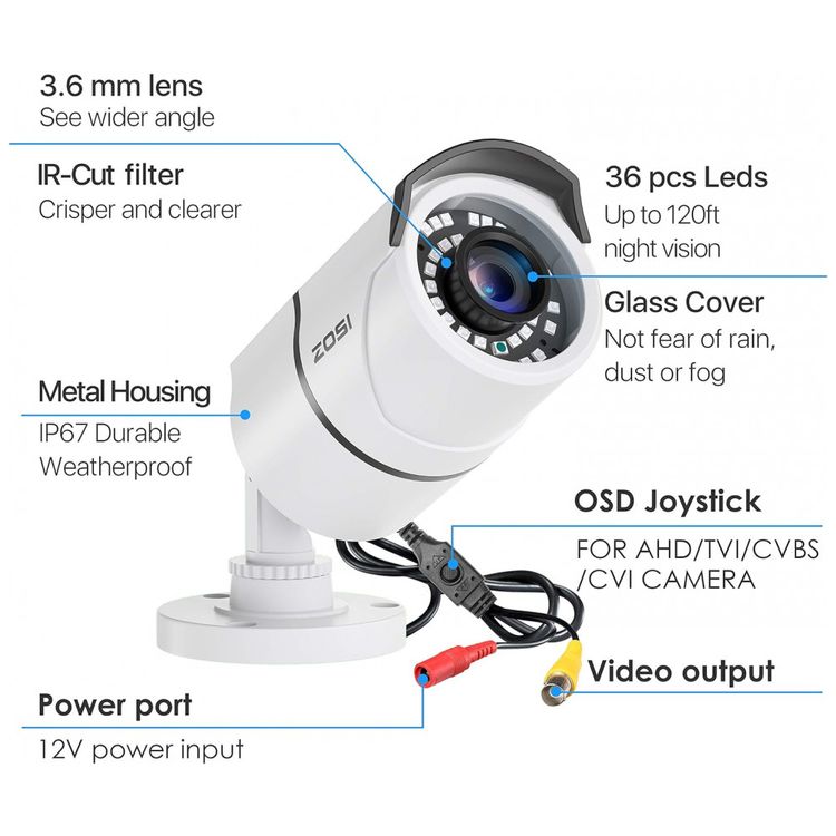 Camera-de-Seguranca-2.0MP-HD-1080p-4-em-1-com-36-LEDS-Zosi-foto-1