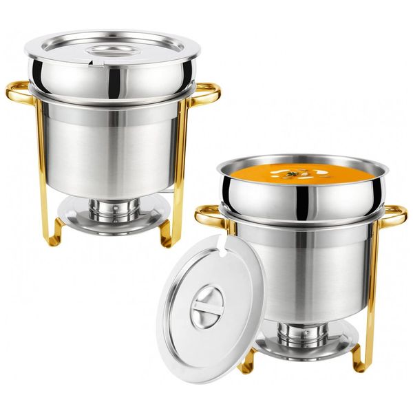 Caldeirao-Rechaud-Aquecedor-de-Sopa-4-L-em-Aco-Inoxidavel-foto-0