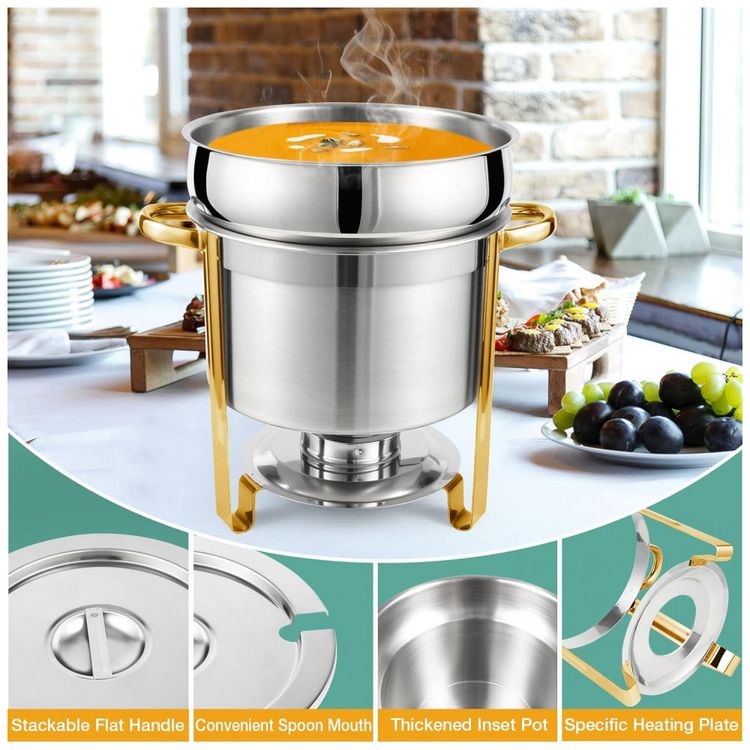 Caldeirao-Rechaud-Aquecedor-de-Sopa-4-L-em-Aco-Inoxidavel-foto-3