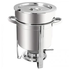 Rechaud-Redondo-11L-Aquecedor-de-Sopa-em-Aco-Inoxidavel-foto-0