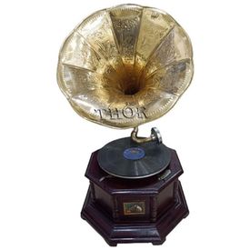 Gramofone-Toca-Discos-Retro-para-Presentes-de-Decoracao-de-foto-0