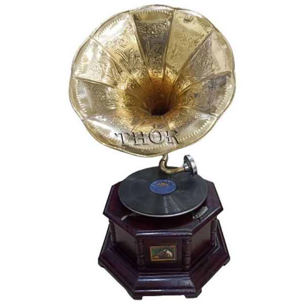 Gramofone-Toca-Discos-Retro-para-Presentes-de-Decoracao-de-foto-0