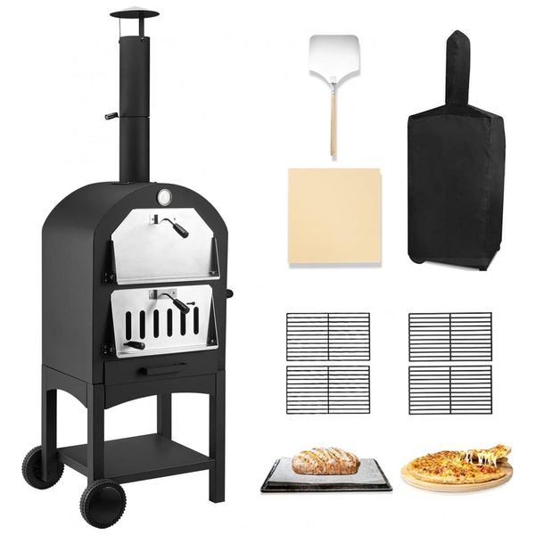 Forno-de-Pizza-a-Gas-Portatil-a-Prova-Dagua-com-Tampa-e-foto-0