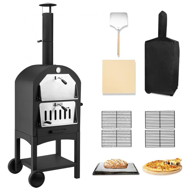 Forno-de-Pizza-a-Gas-Portatil-a-Prova-Dagua-com-Tampa-e-foto-0