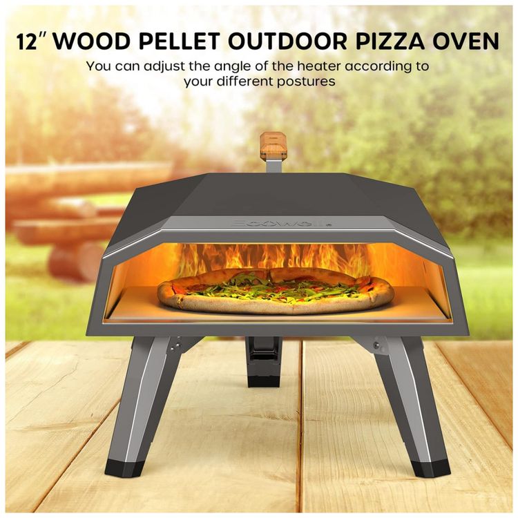 Forno-de-Pizza-a-Gas-Portatil-com-Pedra-Descascador-foto-1