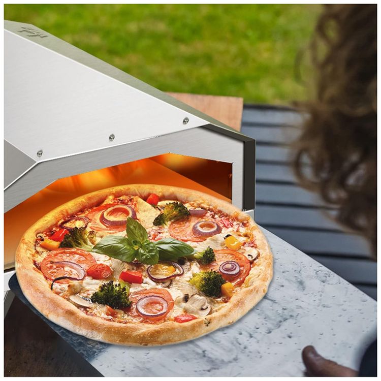 Forno-de-Pizza-a-Gas-Portatil-Aco-Inoxidavel-com-Pedra-para-foto-5