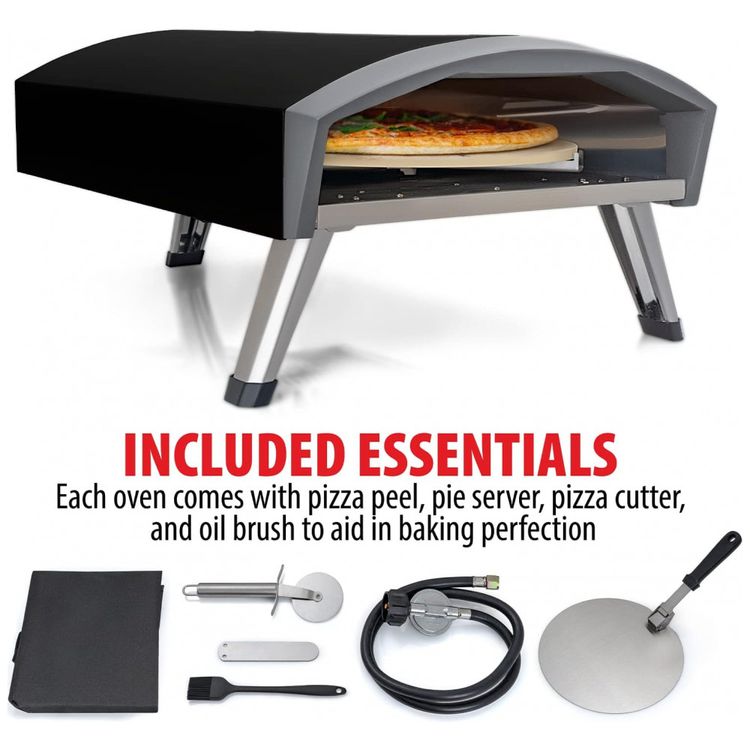 Forno-de-Pizza-a-Gas-Portatil-Aco-Inoxidavel-com-Pedra-de-foto-5