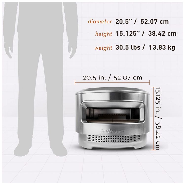 Forno-de-Pizza-a-Gas-Portatil-Aco-Inoxidavel-com-Queimador-foto-5